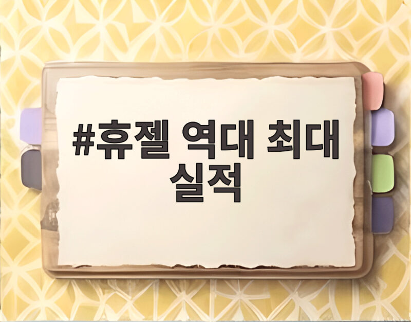 휴젤 상반기 역대 최대 실적 달성 1 휴젤 역대 최대 실적