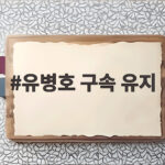 유병호 구속 유지 법원 기각 결정 유병호 구속 유지