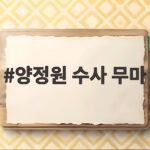 양정원 수사 무마