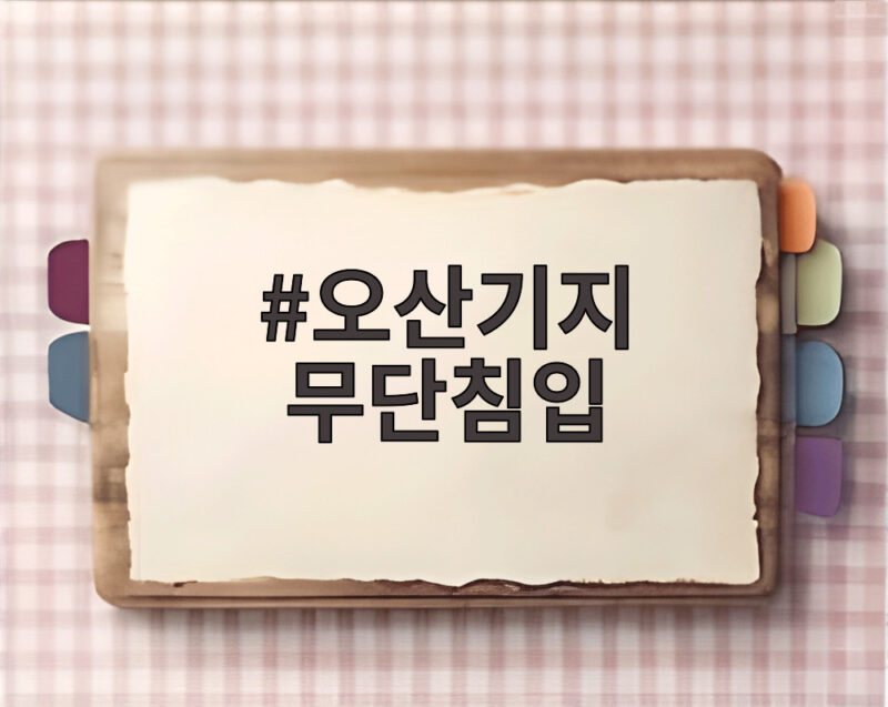 오산기지 무단침입 대학생 구속사건 1 오산기지 무단침입