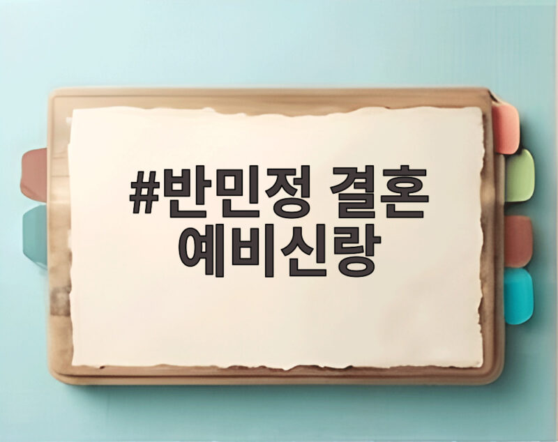 반민정 9월 결혼 예비신랑은 1살 연상 1 반민정 결혼 예비신랑