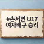 손서연 28점 U17 여자배구 승리 손서연 U17 여자배구 승리