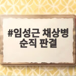 임성근 채상병 순직 판결
