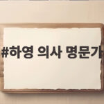 하영 의사 명문가
