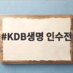 7번째 KDB생명 인수전 3파전으로 압축 KDB생명 인수전