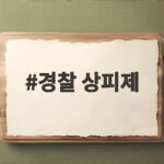 경찰 상피제 도입 가족 사건 수사 원칙과 변화 경찰 상피제