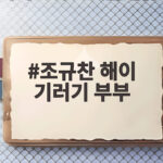 조규찬 해이 기러기 부부 방송 첫 동반 출연 조규찬 해이 기러기 부부
