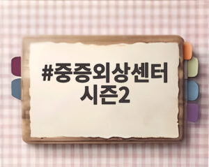 중증외상센터 시즌2