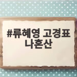 류혜영 고경표 나혼산 삼순이계단 케미 류혜영 고경표 나혼산