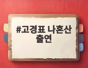 고경표 나혼산 출연