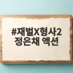 재벌X형사2 정은채 액션 거침없는 존재감 재벌X형사2 정은채 액션