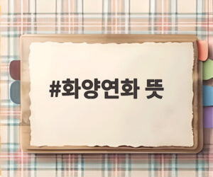 화양연화 뜻