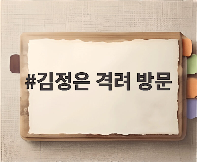 김정은 격려 방문