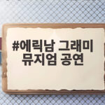 에릭남 그래미 뮤지엄 공연 스포트라이트 에릭남 그래미 뮤지엄 공연