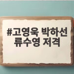 고영욱 박하선 류수영 저격 총정리 고영욱 박하선 류수영 저격