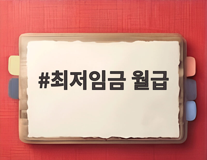 최저임금 월급