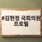 김현정 국회의원 프로필 평택병 당선 김현정 국회의원 프로필