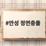 안성 정면충돌