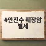 안진수 췌장암 별세 향년 81세 안진수 췌장암 별세