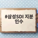 삼성SDI GM 지분 인수 북미 단독 공장 확보 삼성SDI 지분 인수