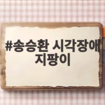 송승환 시각장애 지팡이 직접 개발 화제 송승환 시각장애 지팡이