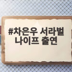 차은우 서라벌 나이프 출연 검토 차은우 서라벌 나이프 출연