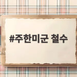 주한미군 철수