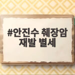 안진수 췌장암 재발 별세 향년 81세 안진수 췌장암 재발 별세