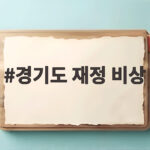 경기도 재정 비상 위기 극복 방안 경기도 재정 비상