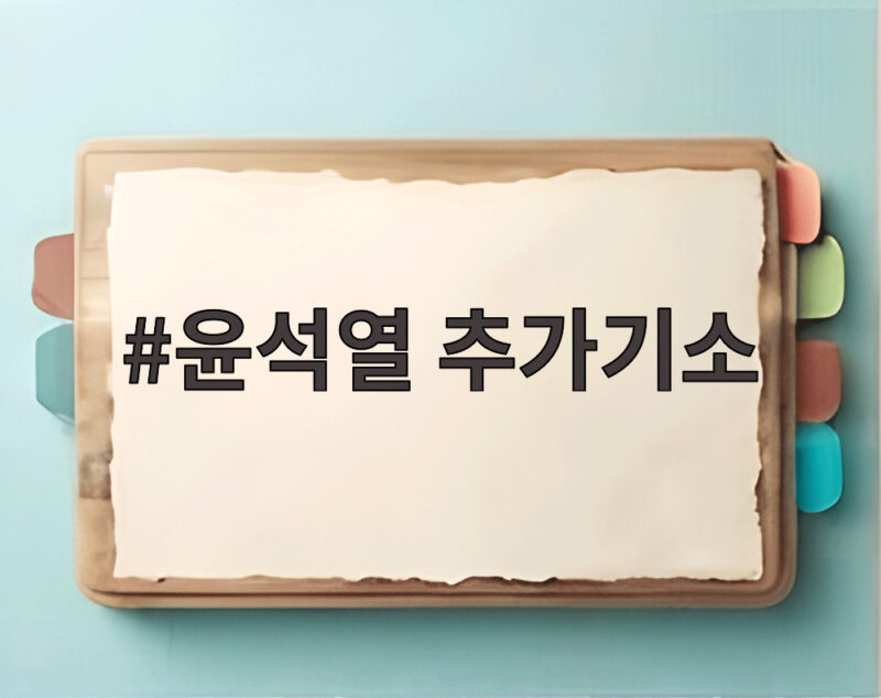 윤석열 추가기소