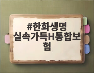 한화생명 실속가득H통합보험