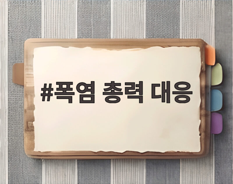 폭염 총력 대응 시민 안전 지키는 방법 1 폭염 총력 대응
