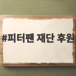 피터팬 재단 후원으로 만드는 네버랜드 피터팬 재단 후원