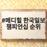 메디힐 한국일보 챔피언십 순위