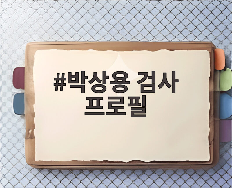 박상용 검사 프로필, 논란과 판결 총정리 1 박상용 검사 프로필
