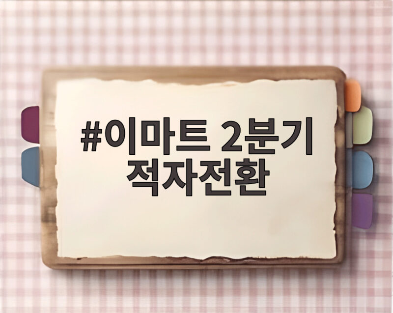 이마트 2분기 적자전환, 스타벅스 여파와 본업 성장 1 이마트 2분기 적자전환