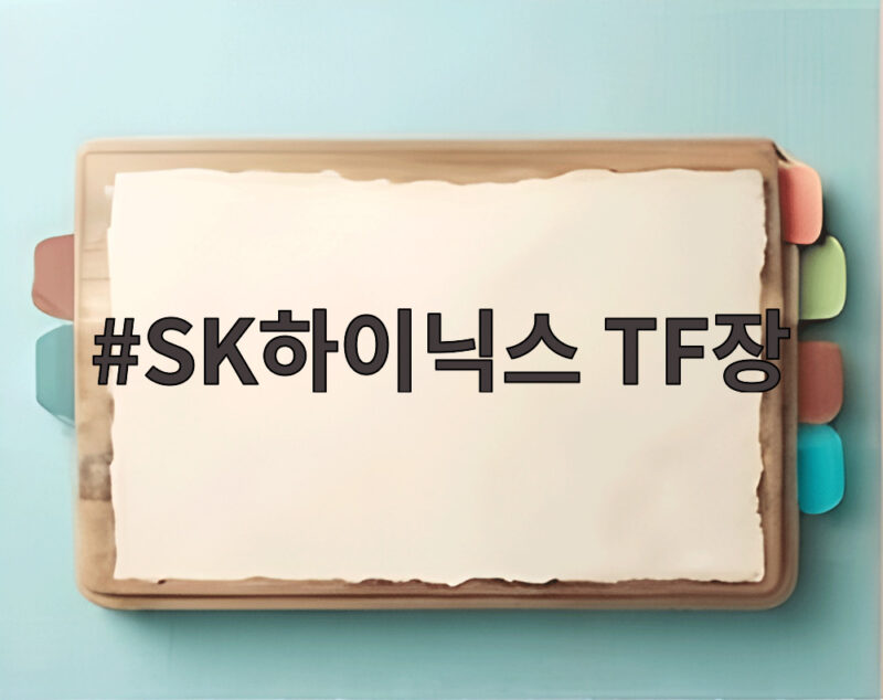SK하이닉스 TF장, 윤풍영 사장 선임 소식 1 SK하이닉스 TF장