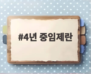 4년 중임제란