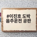 이진호 도박 음주운전 공판 징역 2년 구형 이진호 도박 음주운전 공판