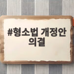 형소법 개정안 의결