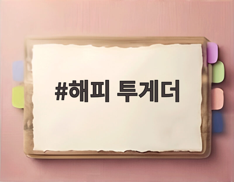 해피투게더 6년 만의 새 시즌 컴백 1 해피 투게더