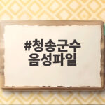 청송군수 음성파일 사건 전말과 권력의 실체 청송군수 음성파일