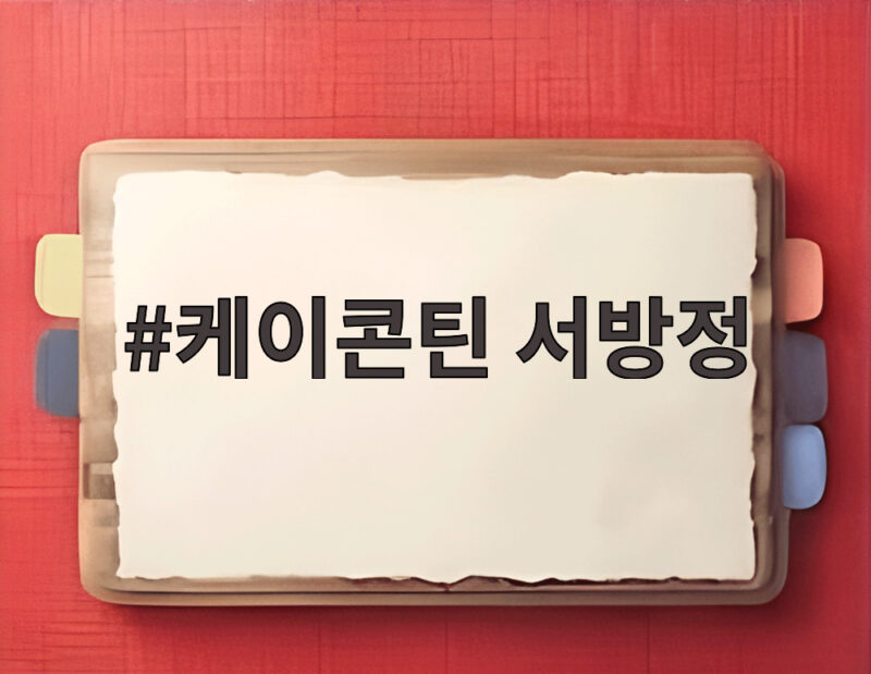 케이콘틴 서방정