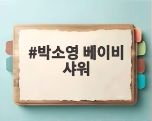 박소영 베이비 샤워