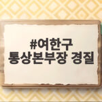 여한구 통상본부장 경질, 대미 협상 차질 우려 여한구 통상본부장 경질