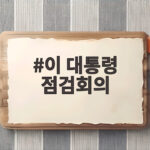 이 대통령 점검회의 부동산 공급대책 속도 이 대통령 점검회의