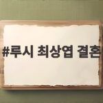 루시 최상엽 깜짝 결혼 발표 비연예인과 8월 새출발 루시 최상엽 결혼