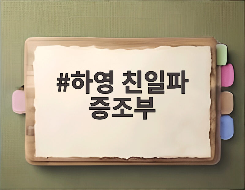 하영 친일파 증조부 논란 사과 이후 갑질 민폐까지 1 하영 친일파 증조부