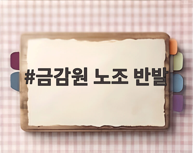 금감원 노조 반발 지방 이전 추진에 강력 반대하는 이유 1 금감원 노조 반발