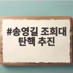 송영길 조희대 탄핵 추진 선언과 세 가지 쟁점 송영길 조희대 탄핵 추진